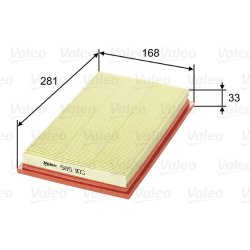 Air Filter VALEO 585103 OE Ref 1444L1