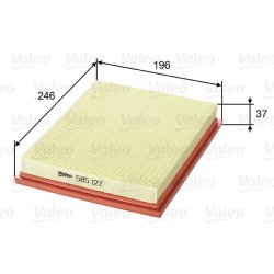 Air Filter VALEO 585127 OE Ref 46420988