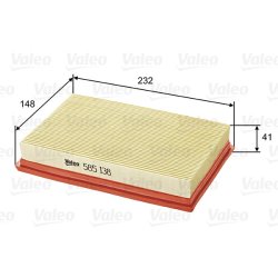 Air Filter VALEO 585138 OE Ref 1378062J00