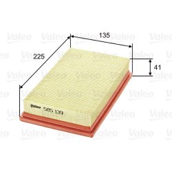 Air Filter VALEO 585139 OE Ref 4434858