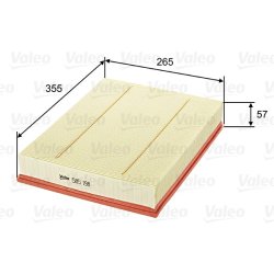 Air Filter VALEO 585198 OE Ref 0000902651