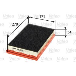 Air Filter VALEO 585213 OE Ref 55184943