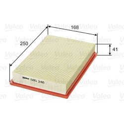 Air Filter VALEO 585248 OE Ref HE1923603