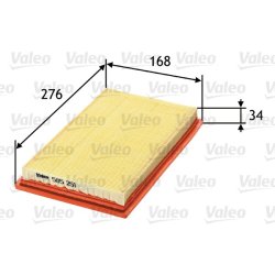 Air Filter VALEO 585251 OE Ref 1491749