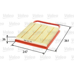 Air Filter VALEO 585259 OE Ref 03D129620