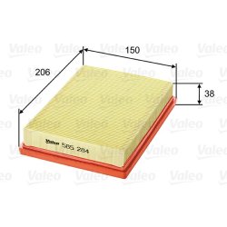 Air Filter VALEO 585284 OE Ref B59313Z40