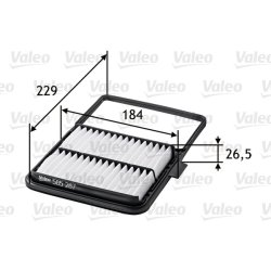 Air Filter VALEO 585287 OE Ref 1780121040