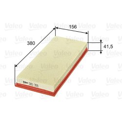 Air Filter VALEO 585309 OE Ref C2S11215