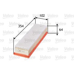 Air Filter VALEO 585311 OE Ref 1444CR