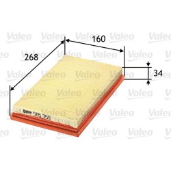 Air Filter VALEO 585359 OE Ref 1780102080