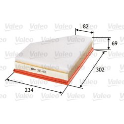 Air Filter VALEO 585401 OE Ref 7797465