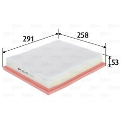 Air Filter VALEO 585409 OE Ref 834125
