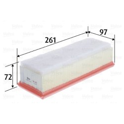 Air Filter VALEO 585417 OE Ref 8200985420
