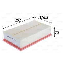 Air Filter VALEO 585420 OE Ref 5Q0129620B