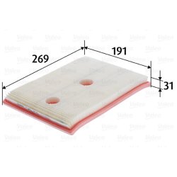 Air Filter VALEO 585431 OE Ref 04E129620