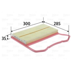 Air Filter VALEO 585435 OE Ref 04C129620C