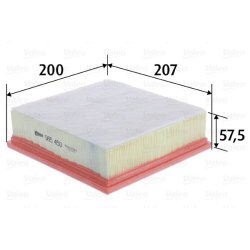 Air Filter VALEO 585450 OE Ref 835058