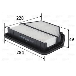 Air Filter VALEO 585461 OE Ref 4807917