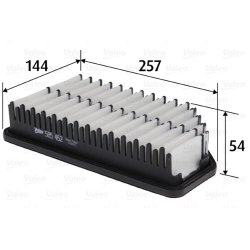 Air Filter VALEO 585462 OE Ref 281131R100