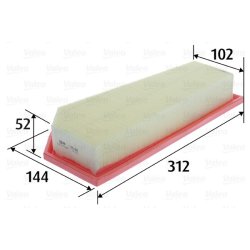 Air Filter VALEO 585486 OE Ref 2710940304