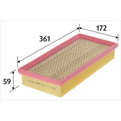 Air Filter VALEO 585573 OE Ref 2319008403