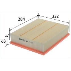 Air Filter VALEO 585584 OE Ref 6C0129620