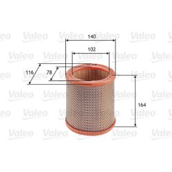 Air Filter VALEO 585602 OE Ref 95619726