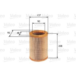Air Filter VALEO 585608 OE Ref 1444A5