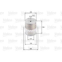 Air Filter VALEO 585638 OE Ref MD620563