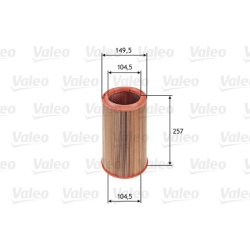 Air Filter VALEO 585639 OE Ref 55184295