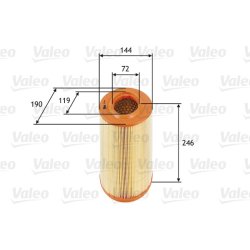 Air Filter VALEO 585669 OE Ref 55183562