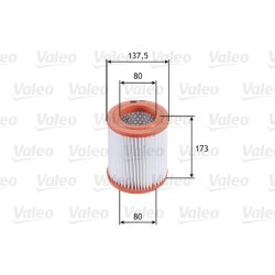 Air Filter VALEO 585677 OE Ref 17220PNA003