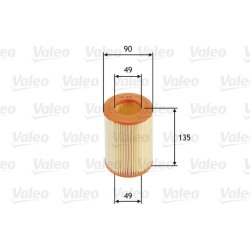 Air Filter VALEO 585681 OE Ref 0004591V001