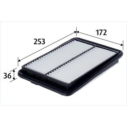 Air Filter VALEO 585826 OE Ref 165464EA0C