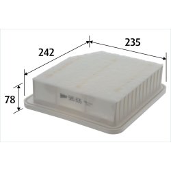 Air Filter VALEO 585835 OE Ref 17801YZZAA