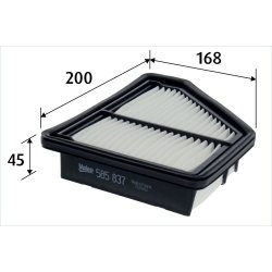 Air Filter VALEO 585837 OE Ref 17220RSJE00