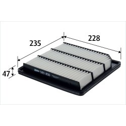 Air Filter VALEO 585856 OE Ref 68091843AA