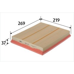 Air Filter VALEO 585871 OE Ref 13717602643