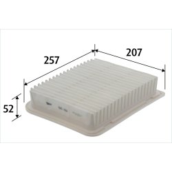 Air Filter VALEO 585898 OE Ref 1500A513