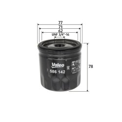 Oil Filter VALEO 586142 OE Ref 04E115561