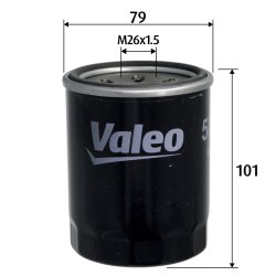 Oil Filter VALEO 586188 OE Ref 5876150000