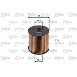 Oil Filter VALEO 586508 OE Ref 1520900Q0B