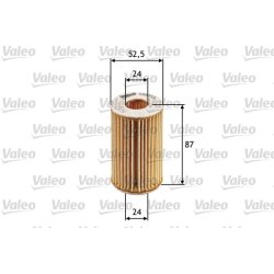 Oil Filter VALEO 586512 OE Ref 7700126705