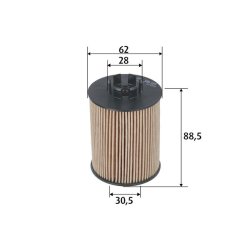 Oil Filter VALEO 586519 OE Ref 650307