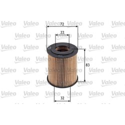 Oil Filter VALEO 586542 OE Ref 04693101AA