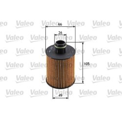 Oil Filter VALEO 586562 OE Ref 55206816