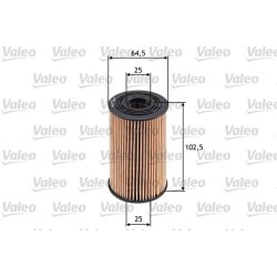 Oil Filter VALEO 586579 OE Ref 263202A500