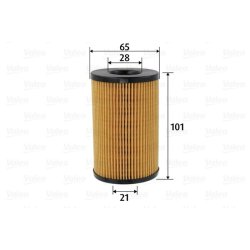 Oil Filter VALEO 586590 OE Ref 03L115562