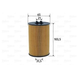 Oil Filter VALEO 586617 OE Ref 03N115562