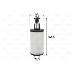 Oil Filter VALEO 586621 OE Ref 2761800009